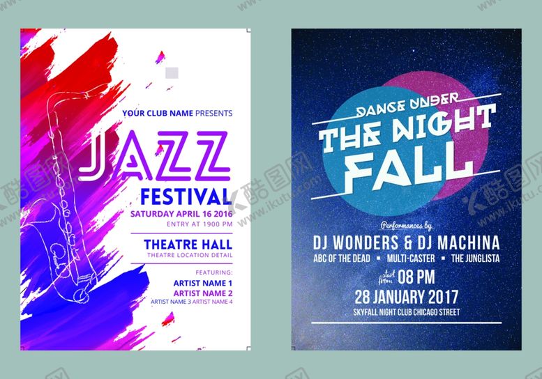 编号：82653810121952326909【酷图网】源文件下载-英文创意海报