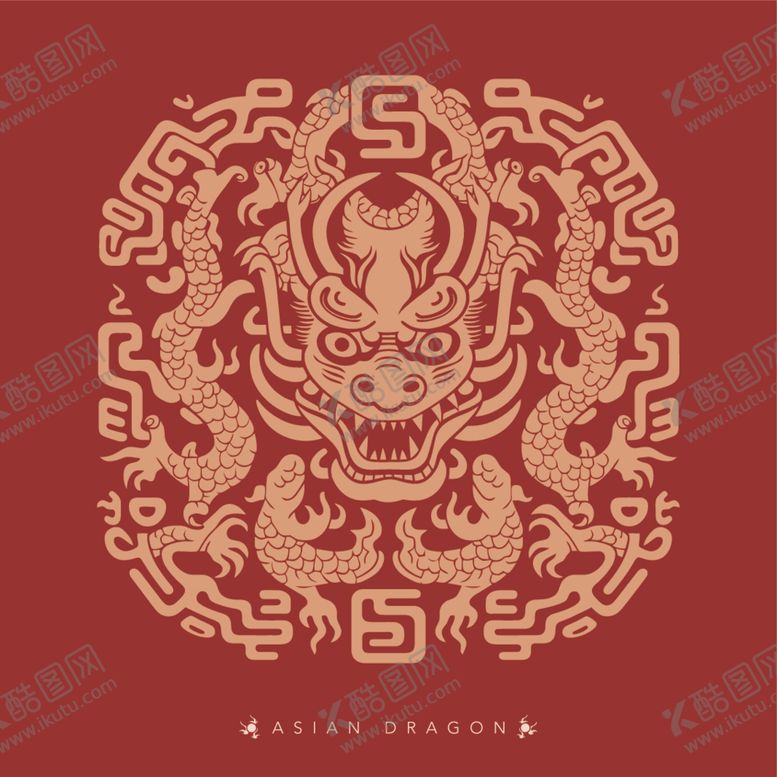 编号：26690012071648243702【酷图网】源文件下载-龙纹