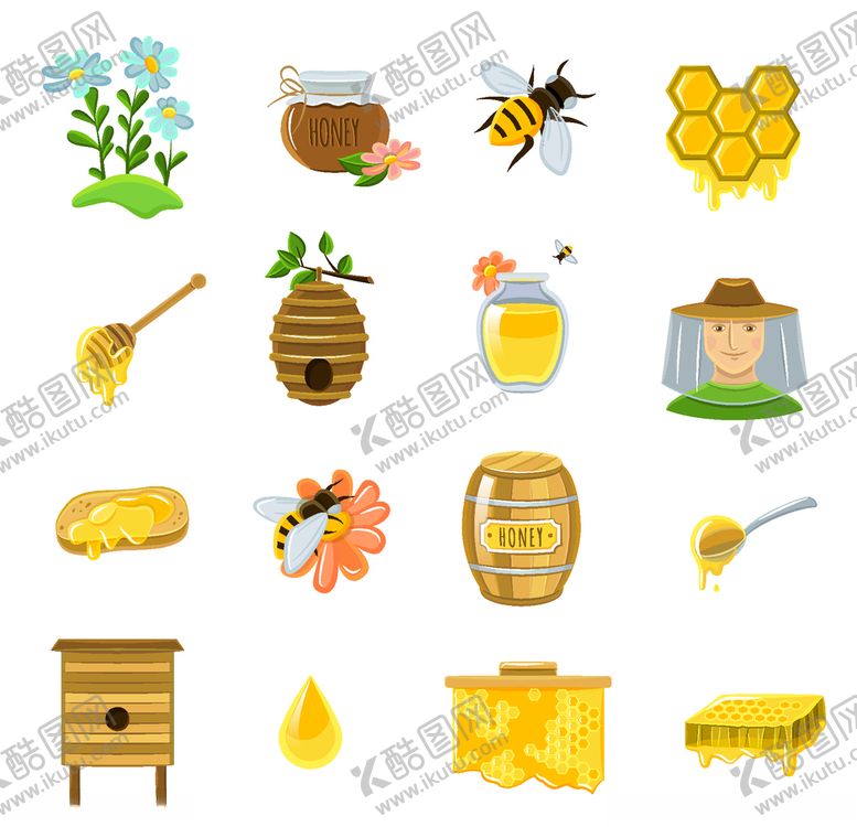 编号：55858807022056457368【酷图网】源文件下载-蜜蜂