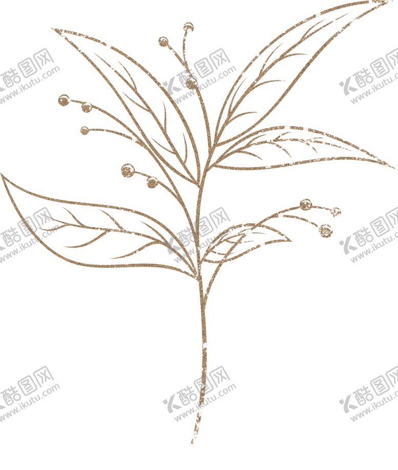 编号：23649702070311219236【酷图网】源文件下载-手绘花朵线条