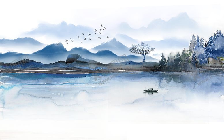 编号：39726009280315188019【酷图网】源文件下载-山水画