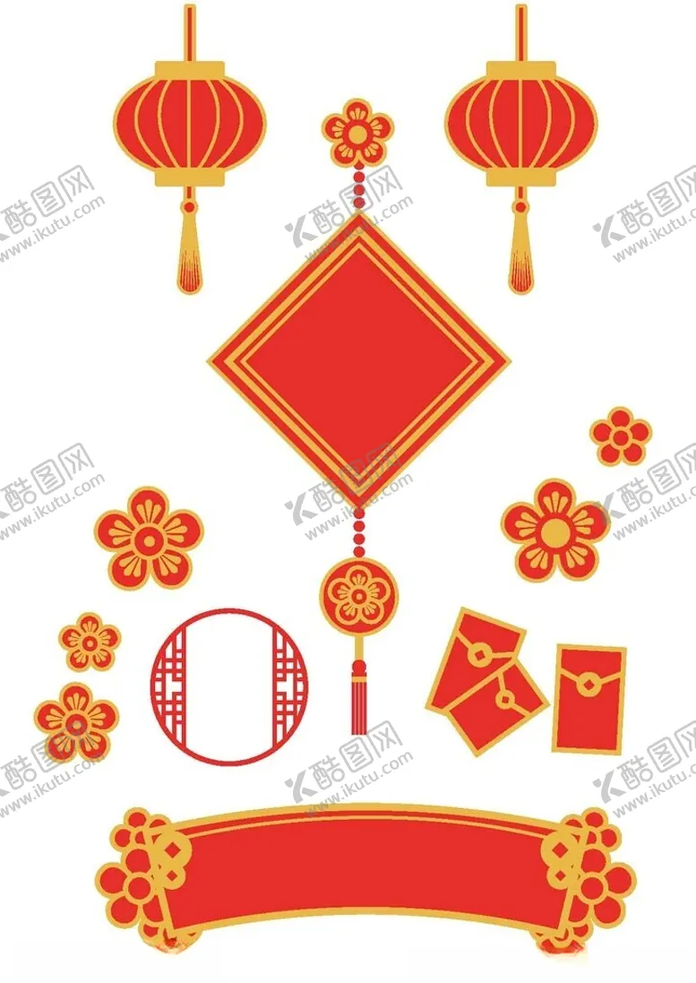 编号：53349102150757539908【酷图网】源文件下载-春节喜庆装饰