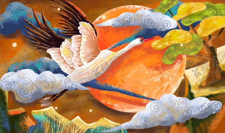 编号：39203309210458374635【酷图网】源文件下载-国潮插画