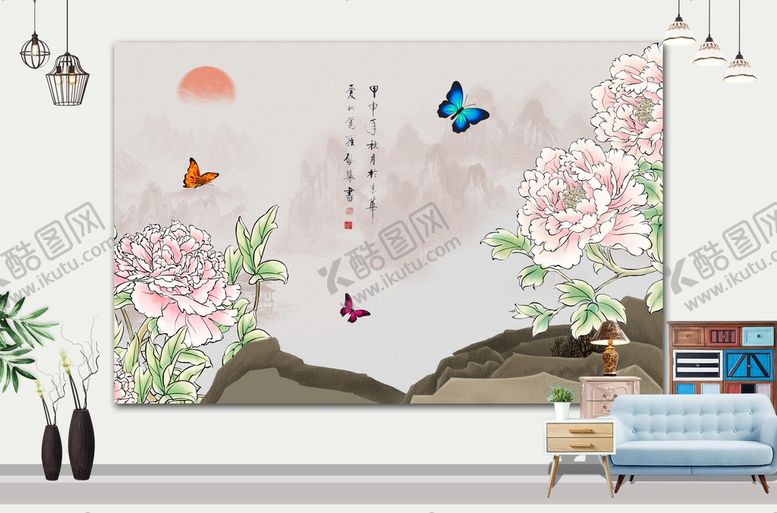 编号：93451709132152240835【酷图网】源文件下载-山水画 