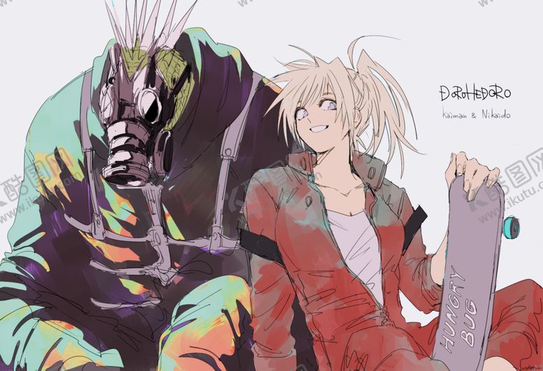 编号：54893310112027059378【酷图网】源文件下载-彩色人物动漫插画背景