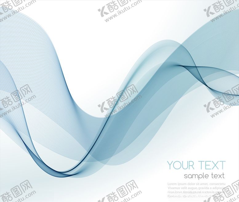 编号：62066805060632035272【酷图网】源文件下载-蓝色曲线