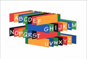 26个英文字母造型创意