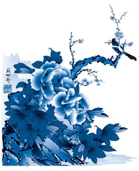 青花瓷素材