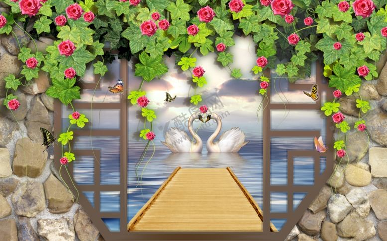 编号：33041110151151042315【酷图网】源文件下载-电视背景墙