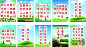 森林防火海报