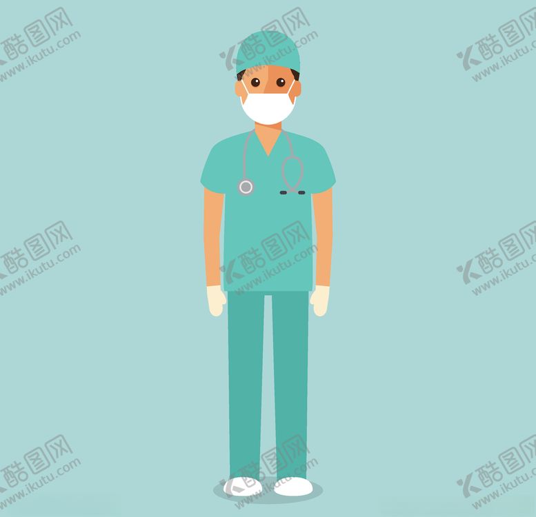 编号：49373010270433282557【酷图网】源文件下载-卡通医生