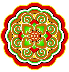 仿古建筑花纹图片