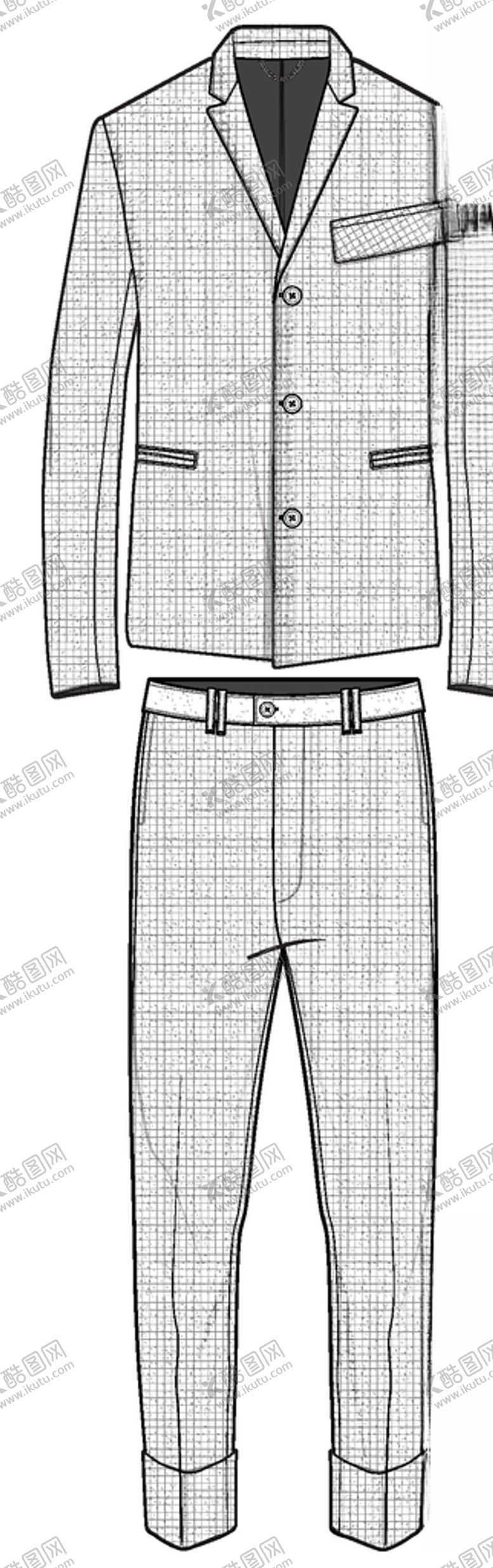 编号：10293805120810333178【酷图网】源文件下载-服装款式
