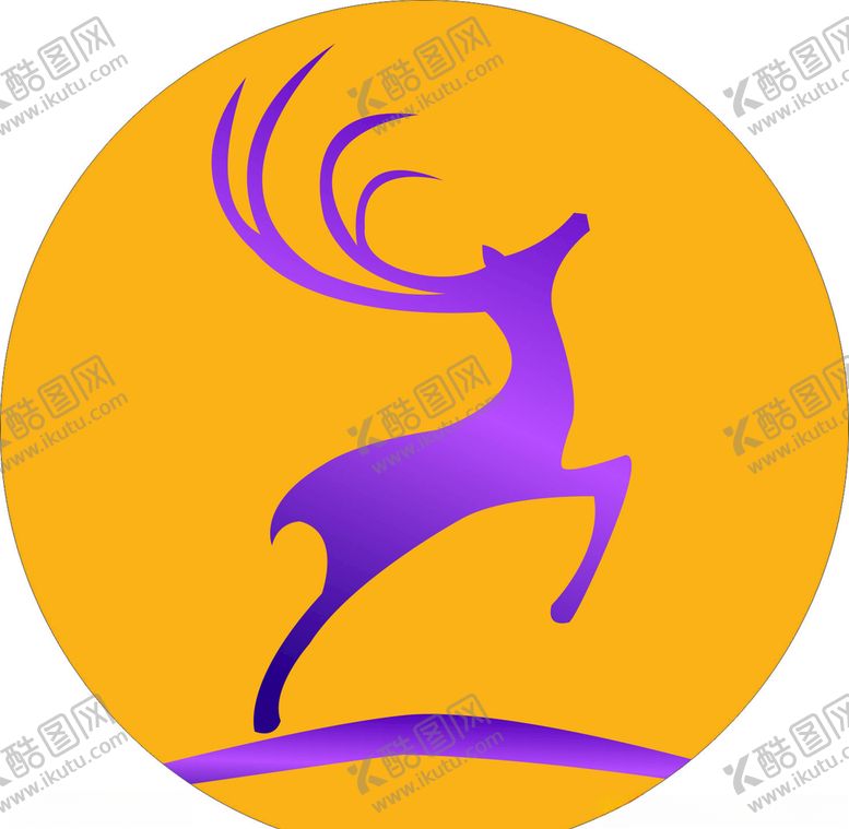 编号：67387707021437192915【酷图网】源文件下载-鹿标志