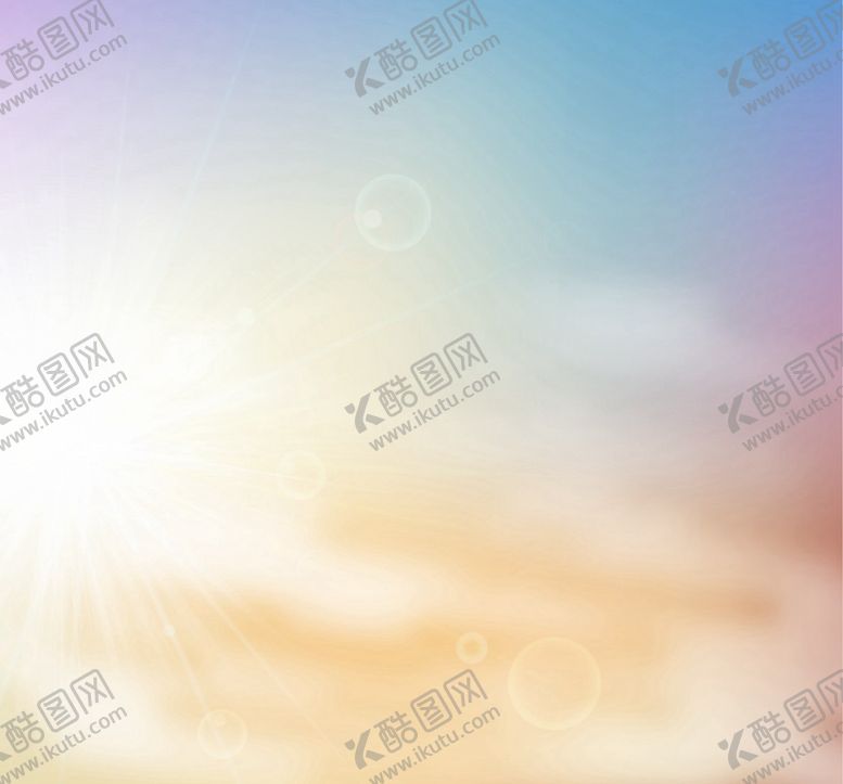 编号：12506909291654597509【酷图网】源文件下载-模糊阳光背景