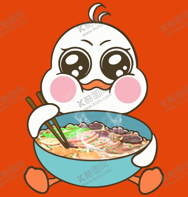 编号：74845301250920498074【酷图网】源文件下载-老鸭粉丝汤干饭鸭鸭子