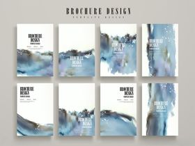 水墨风格商务封面设计