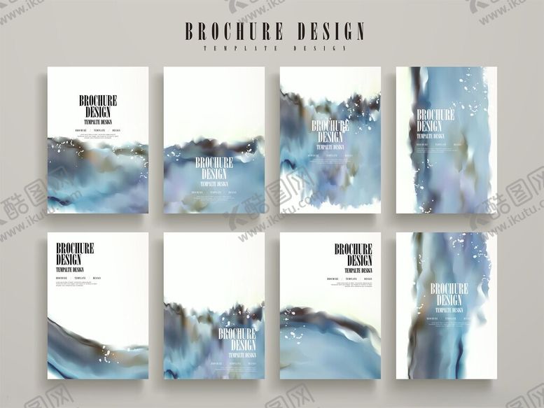 编号：29979911142248241686【酷图网】源文件下载-水墨风格商务封面设计