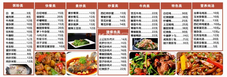 编号：63079903091446218124【酷图网】源文件下载-灯箱菜单美食餐饮