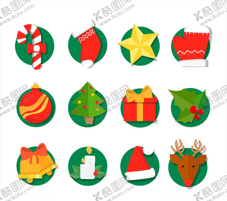 编号：13973110011547193905【酷图网】源文件下载-圣诞节图标