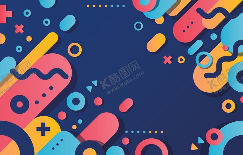 编号：93687406301313179685【酷图网】源文件下载-彩色抽象底纹