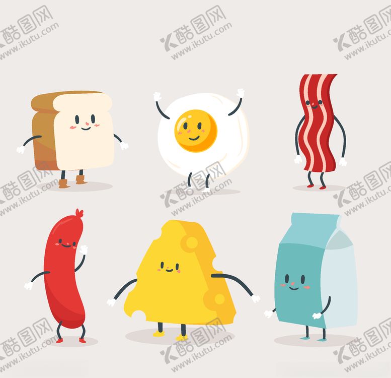 编号：44080609230108395236【酷图网】源文件下载-可爱食物