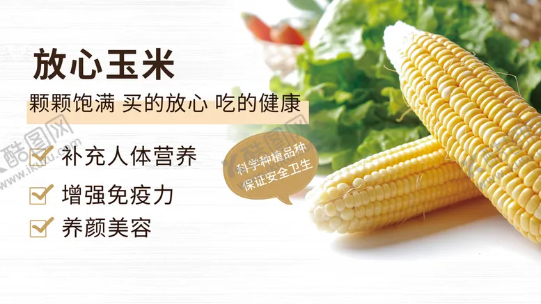编号：82159409270430389783【酷图网】源文件下载-玉米农副产品展板