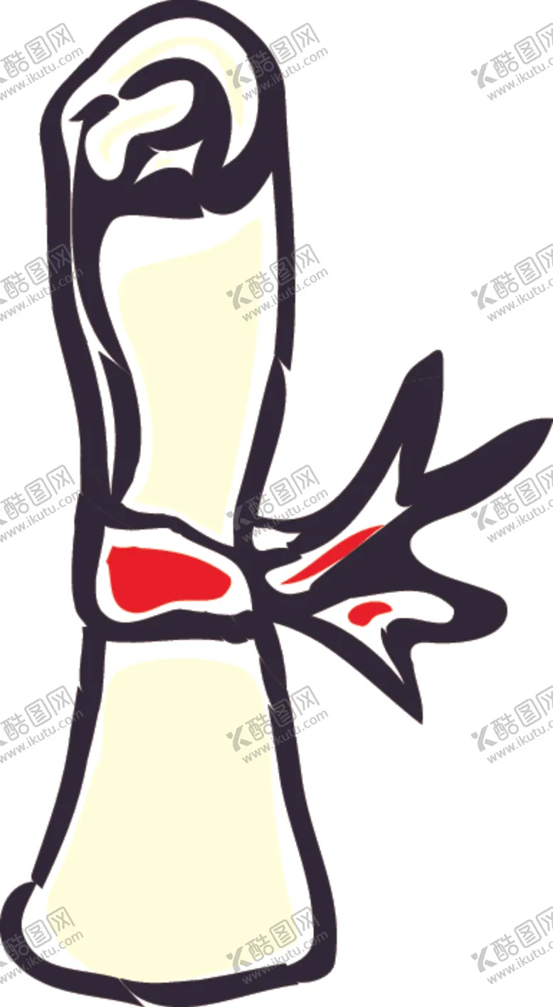 编号：87219202170835204006【酷图网】源文件下载-卷起来的毕业证卷轴