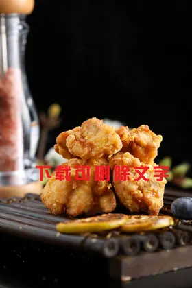 炸鸡店香辣炸鸡翅炸鸡块