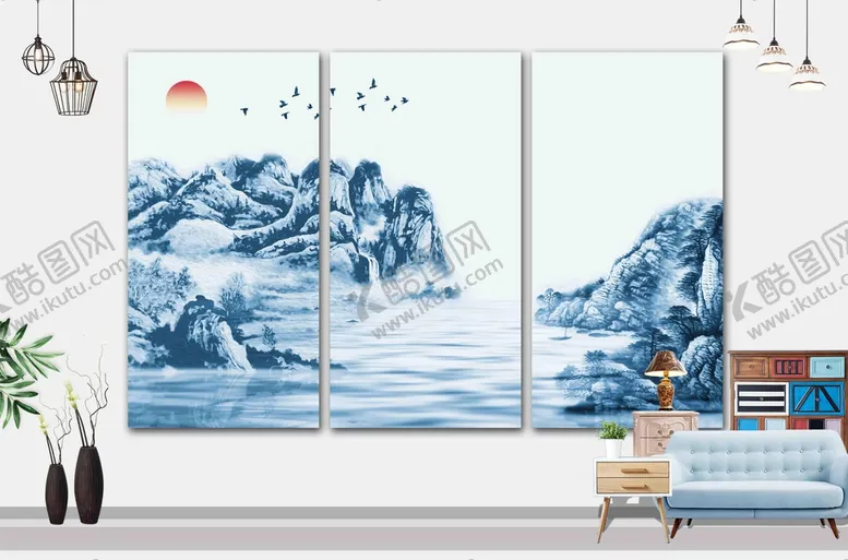 编号：35913110180953202070【酷图网】源文件下载-山水画