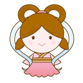 古代女孩插画嫦娥辉夜姬