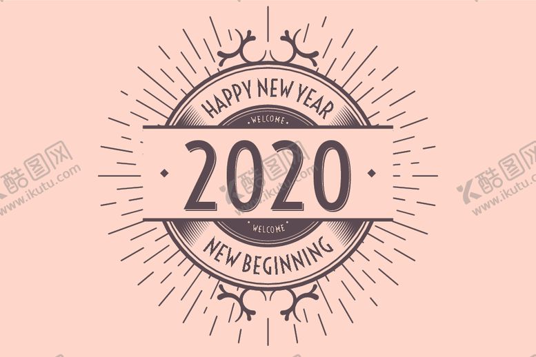 编号：81593110090349408812【酷图网】源文件下载-复古2020字体