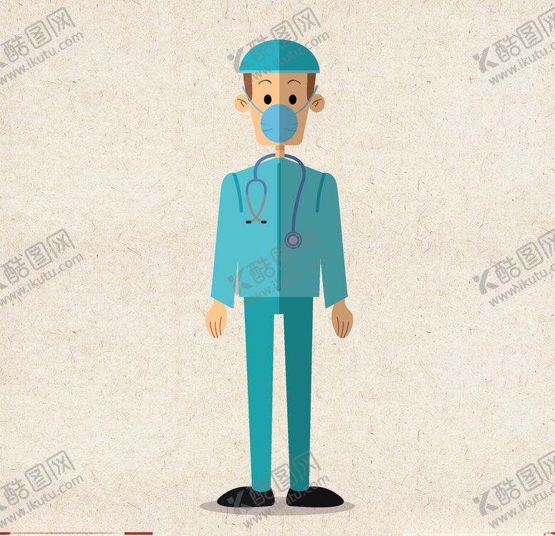 编号：50545709131821287800【酷图网】源文件下载-矢量人物扁平人物职业人物