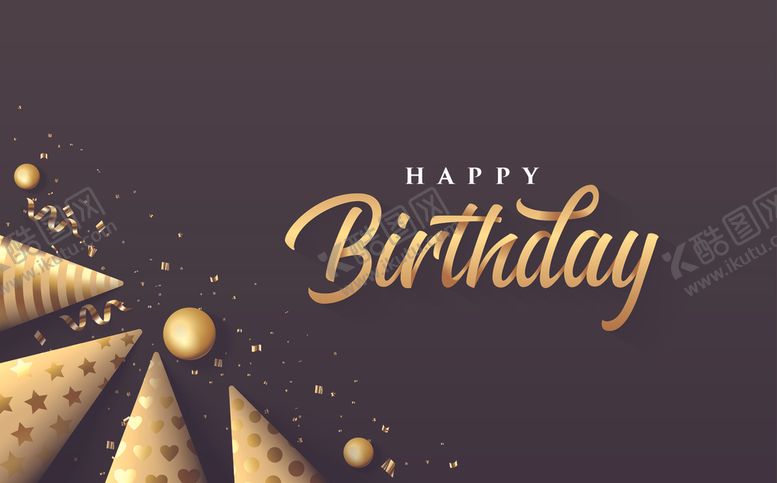 编号：33985807061537013723【酷图网】源文件下载-生日快乐