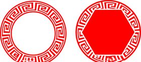 圆形镂空雕刻