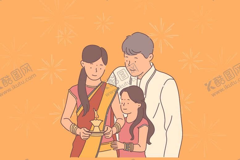 编号：65987809160331197363【酷图网】源文件下载-简约人物生活形象插画