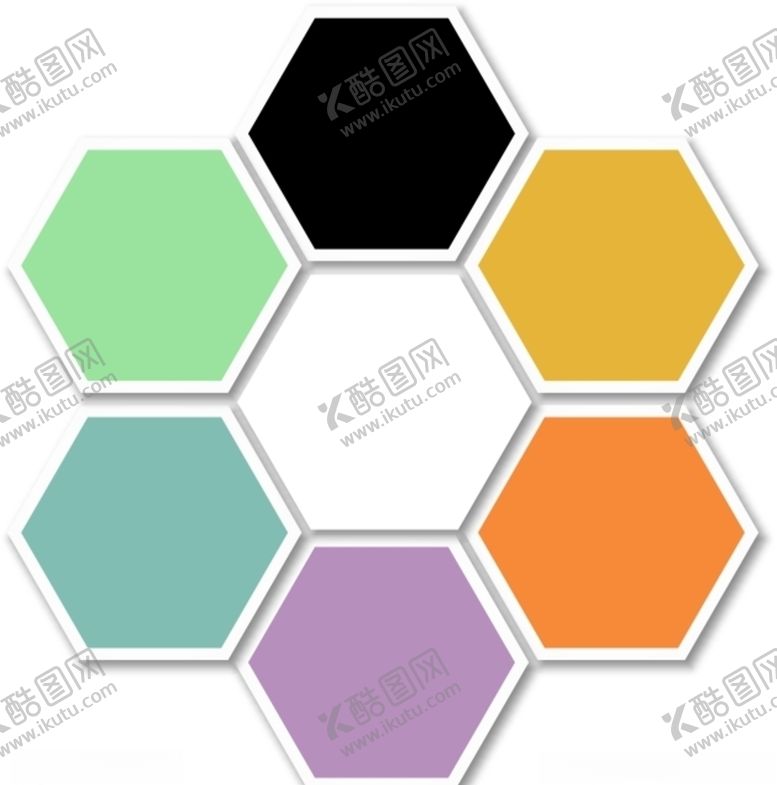 编号：76020609230433174550【酷图网】源文件下载-六边形拼图