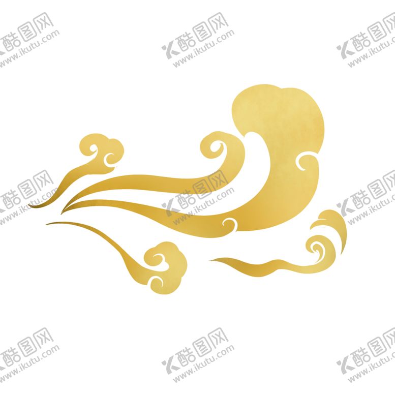 编号：91918307010906584143【酷图网】源文件下载-金色祥云
