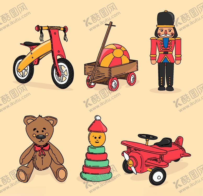 编号：23434209290533301527【酷图网】源文件下载-卡通玩具