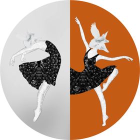 新中式人物美女模特装饰画