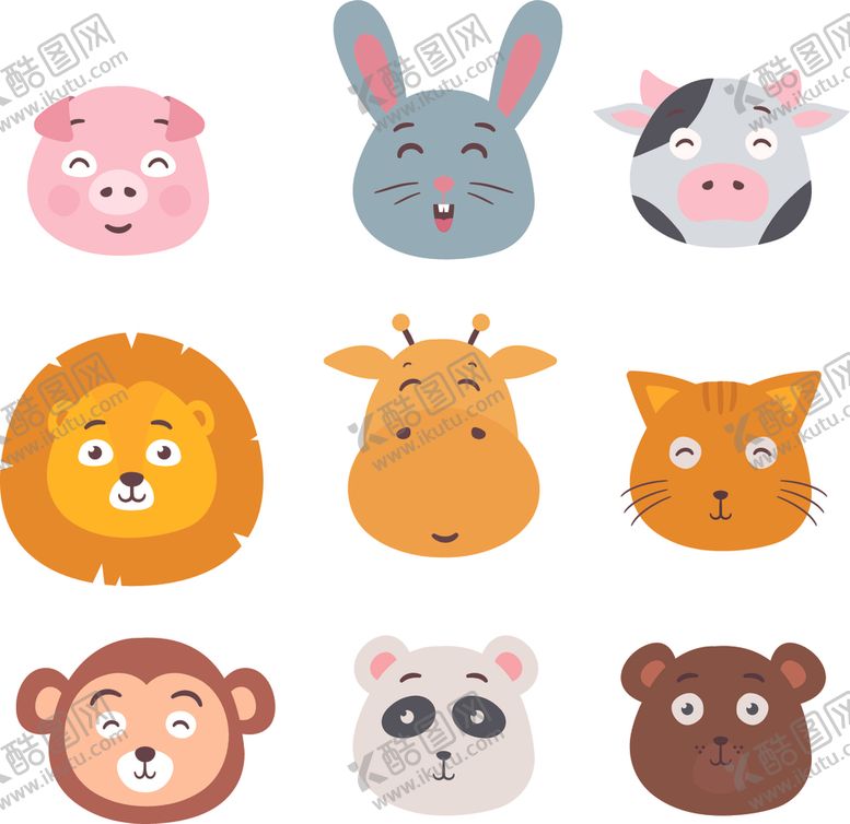 编号：77709209280633203874【酷图网】源文件下载-矢量动物素材