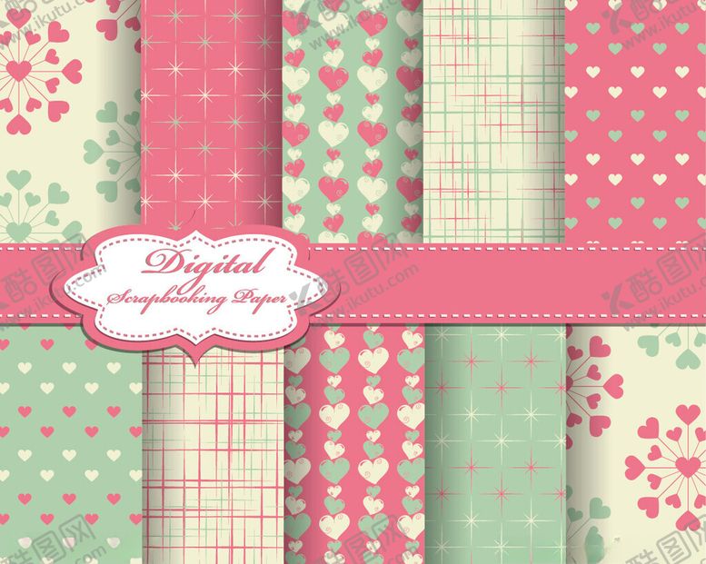 编号：92312811021403013462【酷图网】源文件下载-印花背景底纹