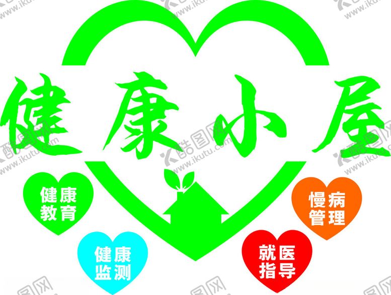编号：77675602210921201137【酷图网】源文件下载-医院文化墙健康小屋