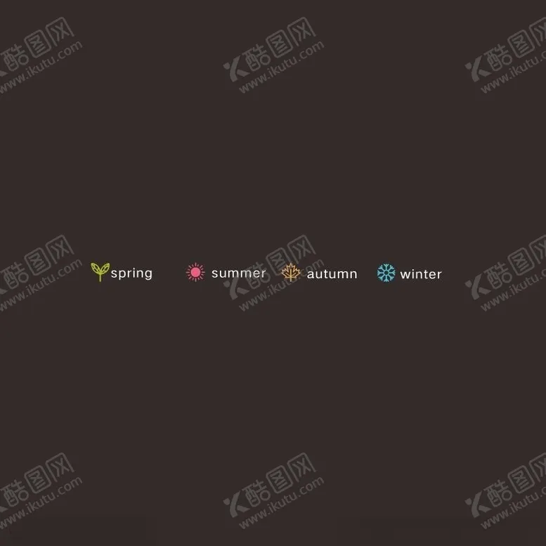 编号：50046312101533572761【酷图网】源文件下载-床垫的一年四季
