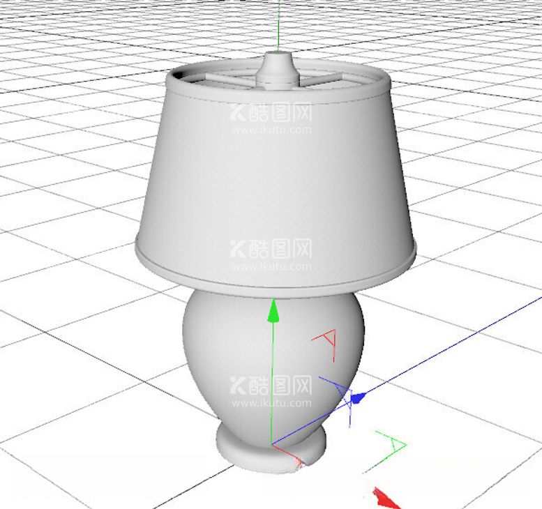 编号：36428911250746179896【酷图网】源文件下载-C4D模型台灯