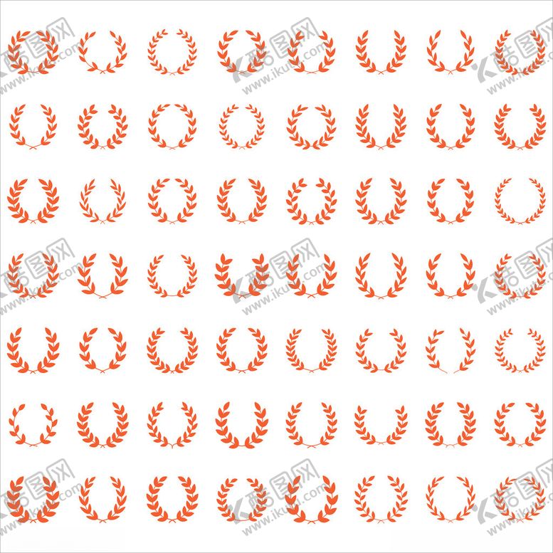 编号：25947204061558387332【酷图网】源文件下载-麦穗圆环