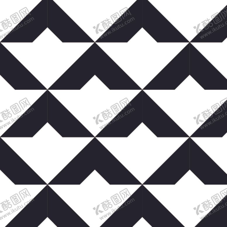 编号：80207709290013322715【酷图网】源文件下载-黑白简约花纹图案设计