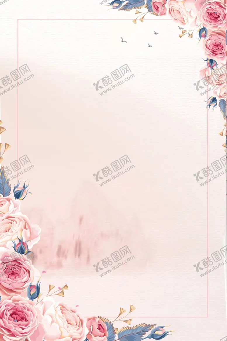 编号：49275609160506454387【酷图网】源文件下载-花背景元素花创意