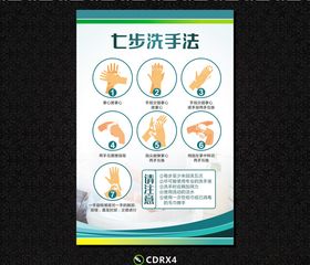 七步洗手法