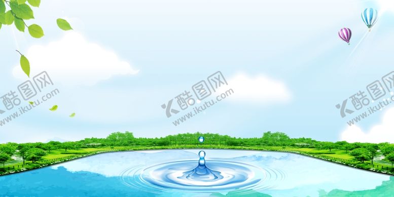 编号：25041004102036001967【酷图网】源文件下载-水资源背景